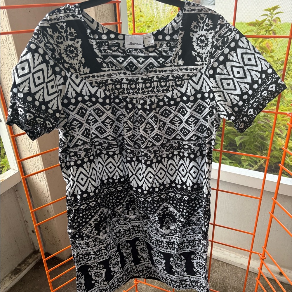 NWOT Vermont Country Store Cotton Dress Size 1X